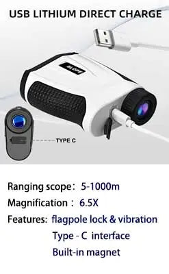 Laser-Entfernungsmesser bis zu 600m