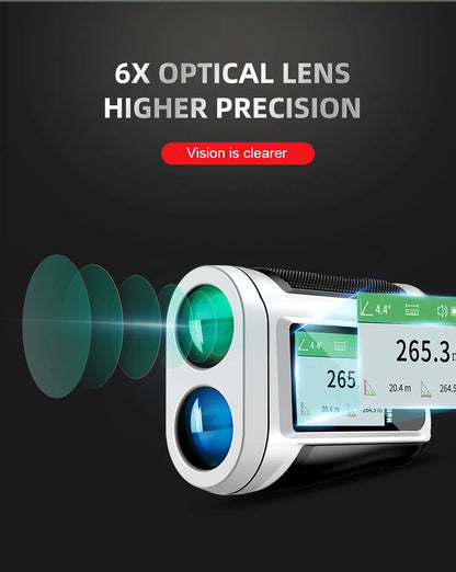 Laser-Entfernungsmesser bis zu 600m